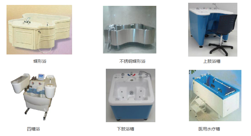 康复水疗槽的应用领域